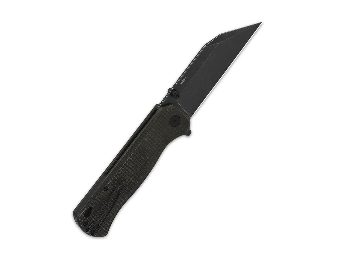 Qsp Swordfish Micarta Black Stw QS149-C2 Dark Brown - foto 2