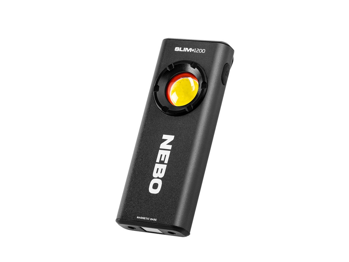 NEBO SLIM+ lampada tascabile ricaricabile 1200 lumen LED power bank IPX7 WLT-1007