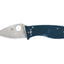 Spyderco Lil' Temperance 3 Frn Blue K390 Plain C69PBL3K390