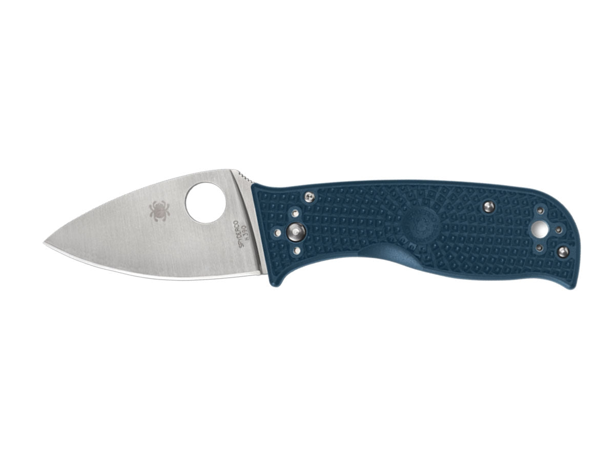 Spyderco Lil' Temperance 3 Frn Blue K390 Plain C69PBL3K390