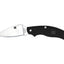 Spyderco UK Penknife C94PBK temperino FRN nero slip-joint, lama a foglia