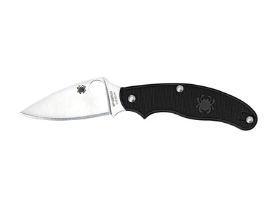 Spyderco UK Penknife C94PBK temperino FRN nero slip-joint, lama a foglia