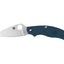 Spyderco UK Penknife C94PCBL lama CPM SPY27 flat grind, manico FRN blu cobalto, meccanismo SLIPIT