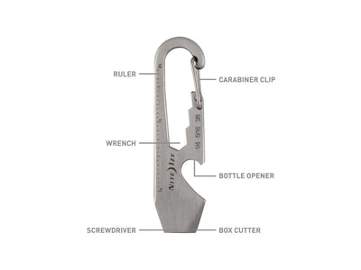 Niteize Doohickey Key Tool Stainless KMT-11-R3 - foto 2