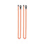 Niteize Gear Tie Loopable 18In 2Pz Orange GLS18-31-2R3