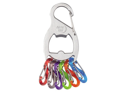 Niteize Keyrack Plus S-Biner Stainless KRB2-11-R6