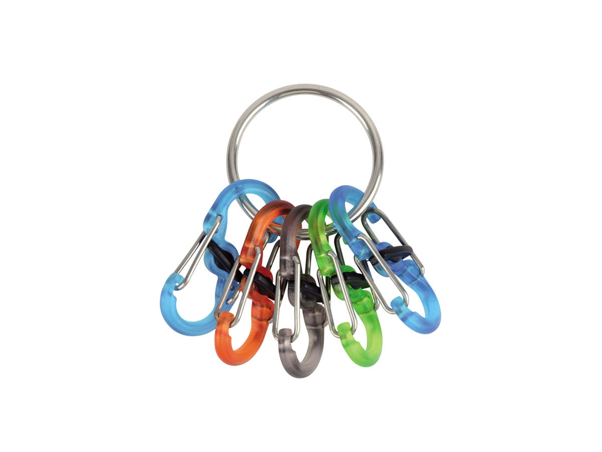 Niteize Keyring Locker S-Biner Plastic KRGP-11-R3