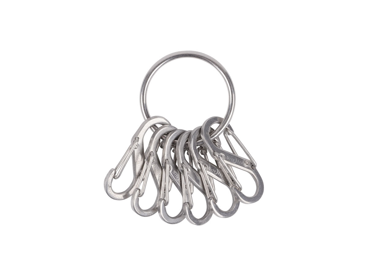 Niteize Keyring S-Biner Stainless KRGS-11-R3