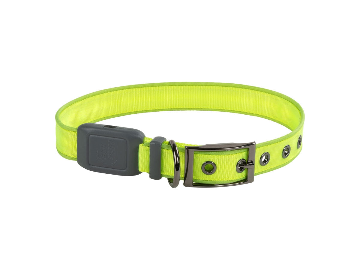 Niteize Nitedog Rechargeable Led Collar Large Lime NDCRL-17-R3