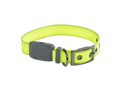 Niteize Nitedog Rechargeable Led Collar Medium Lime NDCRM-17-R3