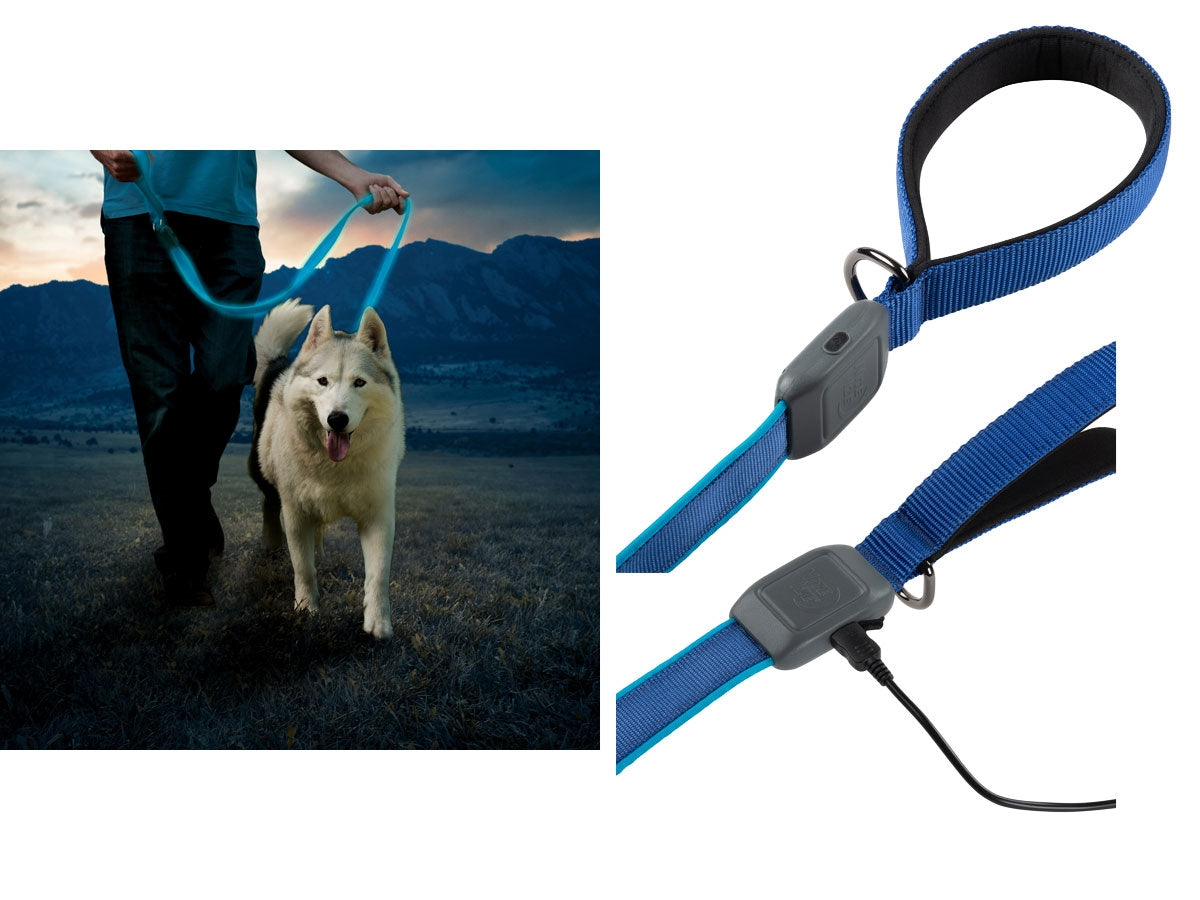 Niteize Nitedog Rechargeable Led Leash Blue NDLR-03-R3 - foto 2