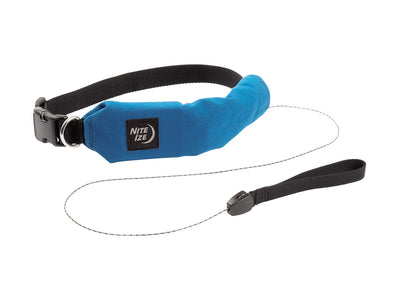 Niteize Raddog All-In-One Collar+Leash Medium Blue RRLM-03-R3