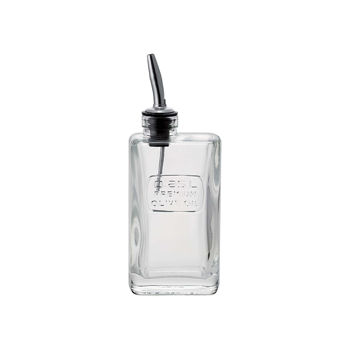 Bormioli Luigi Optima Bottiglia Olio con Tappo Versatore 25 cl