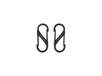 Niteize S-Biner Dual Carabiner #1 2Pz Ss Black SB1-2PK-01