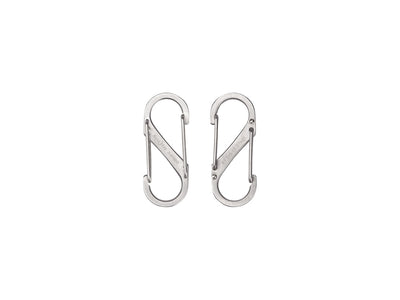 Niteize S-Biner Dual Carabiner #1 2Pz Ss Stainless SB1-2PK-11