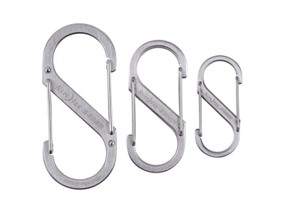 Niteize S-Biner Dual Carabiner #2 #3 #4 Ss Stainless SB234-03-11