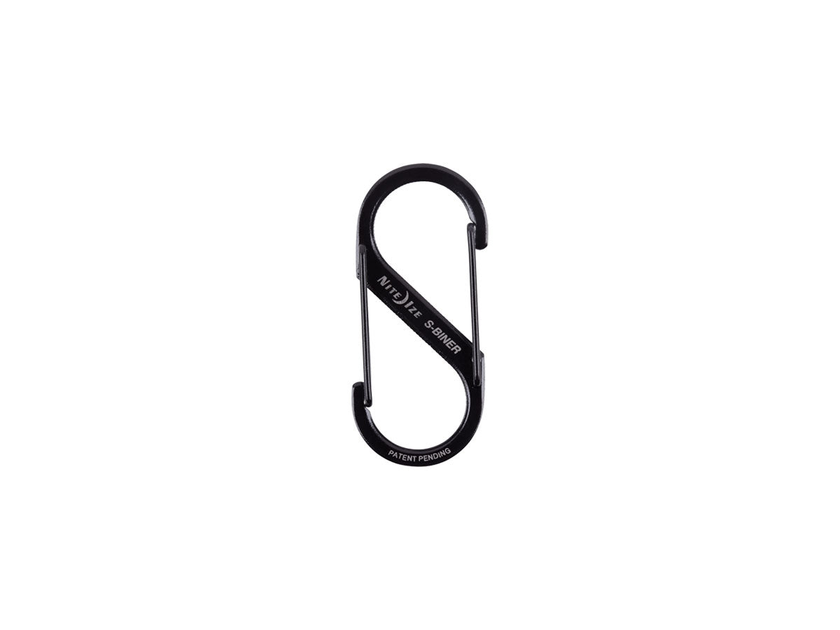 Niteize S-Biner Dual Carabiner #2 Ss Black SB2-03-01