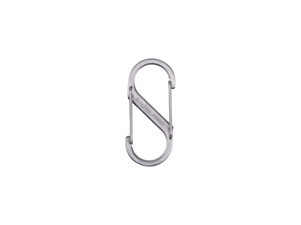 Niteize S-Biner Dual Carabiner #2 Ss Stainless SB2-03-11