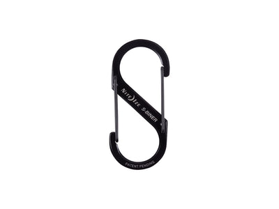 Niteize S-Biner Dual Carabiner #3 Ss Black SB3-03-01