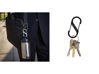Niteize S-Biner Dual Carabiner #3 Ss Black SB3-03-01 - foto 2