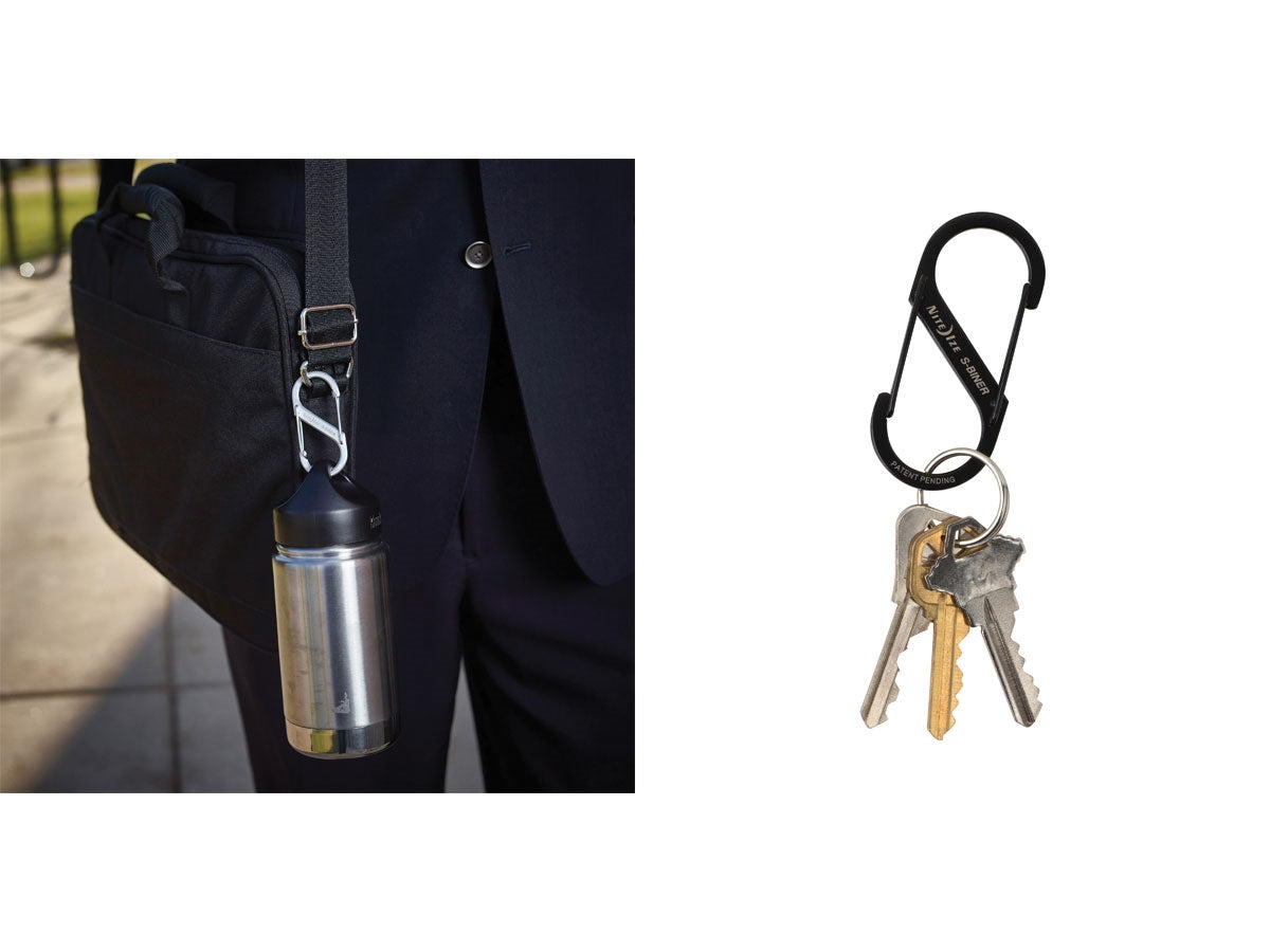 Niteize S-Biner Dual Carabiner #3 Ss Stainless SB3-03-11 - foto 2