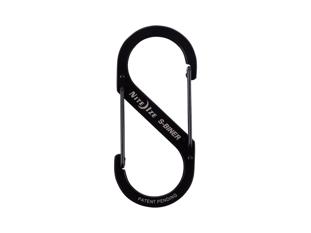 Niteize S-Biner Dual Carabiner #4 Ss Black SB4-03-01