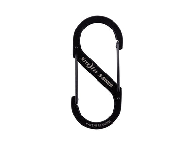 Niteize S-Biner Dual Carabiner #4 Ss Black SB4-03-01