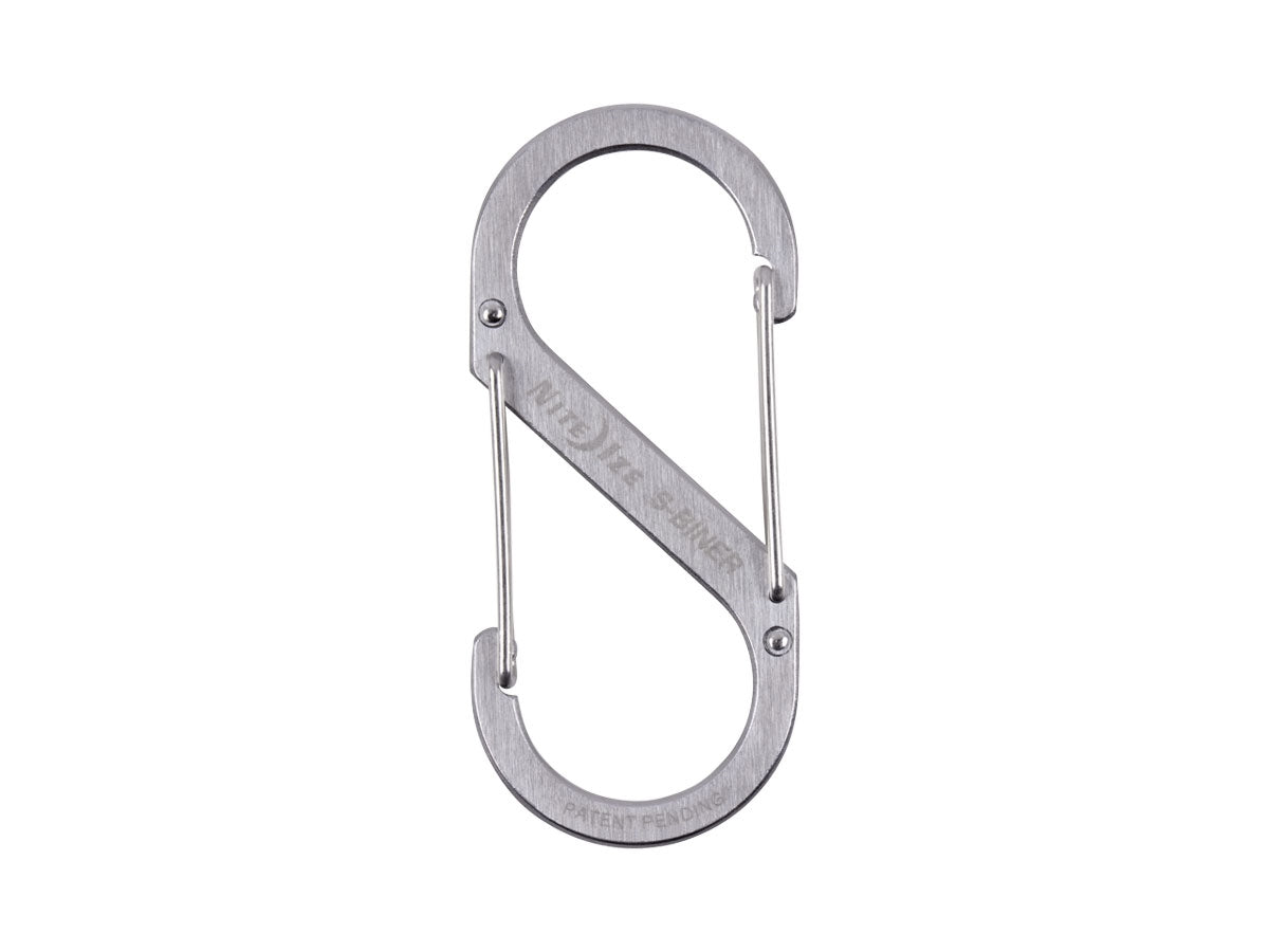 Niteize S-Biner Dual Carabiner #4 Ss Stainless SB4-03-11