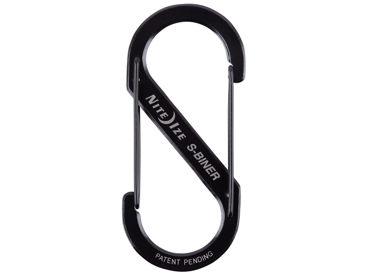 Niteize S-Biner Dual Carabiner #5 Ss Black SB5-03-01