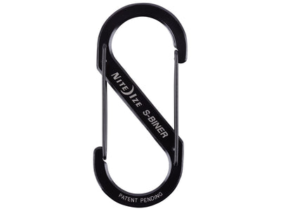 Niteize S-Biner Dual Carabiner #5 Ss Black SB5-03-01
