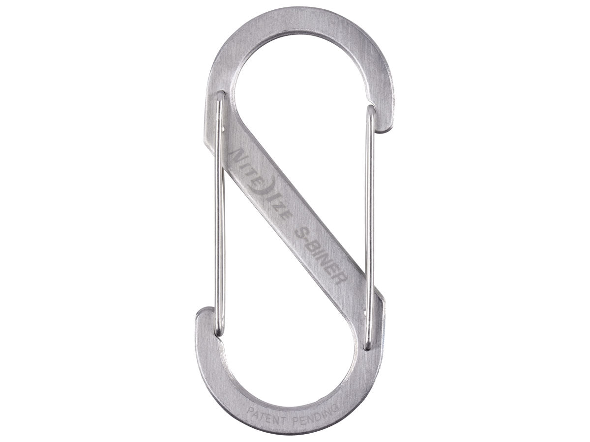 Niteize S-Biner Dual Carabiner #5 Ss Stainless SB5-03-11