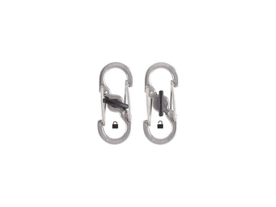 Niteize S-Biner Microlock 2Pz Ss Stainless LSBM-11-2R3