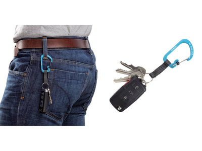 Niteize Slidelock Keyring #3 Aluminum Blue CSLAW3-03-R6 - foto 2