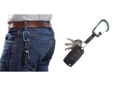 Niteize Slidelock Keyring #3 Aluminum Olive CSLAW3-08-R6 - foto 2