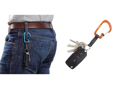 Niteize Slidelock Keyring #3 Aluminum Orange CSLAW3-19-R6 - foto 2