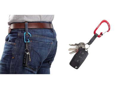 Niteize Slidelock Keyring #3 Aluminum Red CSLAW3-10-R6 - foto 2