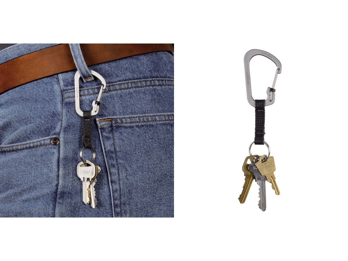 Niteize Slidelock Keyring #3 Ss Stainless CSLW3-11-R6 - foto 2