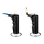 Siglo Oval Table Torch Lighter nero vista dall'alto interruttore commutazione fiamma