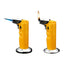 Siglo Oval Table Torch Lighter giallo Cohiba vista dall'alto interruttore commutazione
