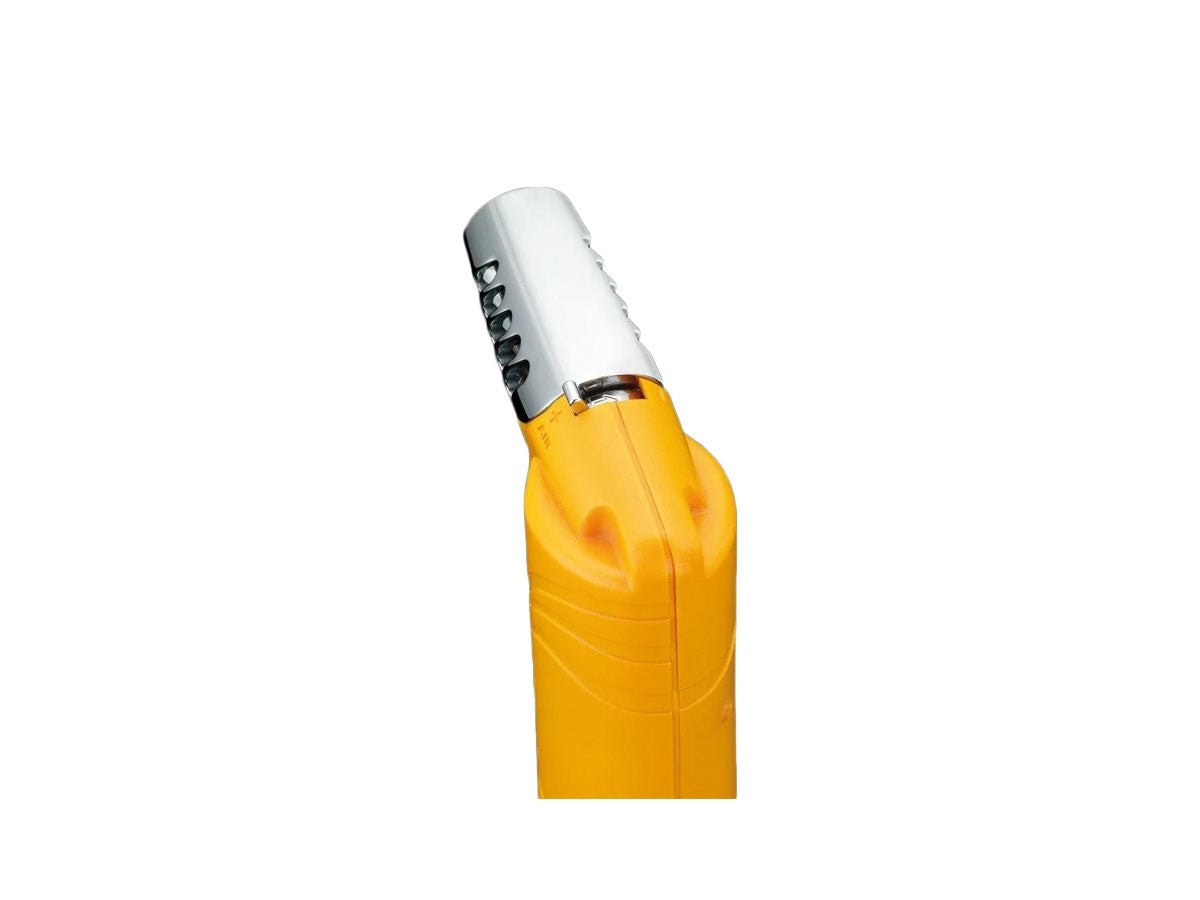 Siglo Oval Table Torch Lighter giallo Cohiba dettaglio accensione a pistola