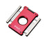 Siglo Switch Blades Cutter rosso metallico dettaglio lame scorrevoli