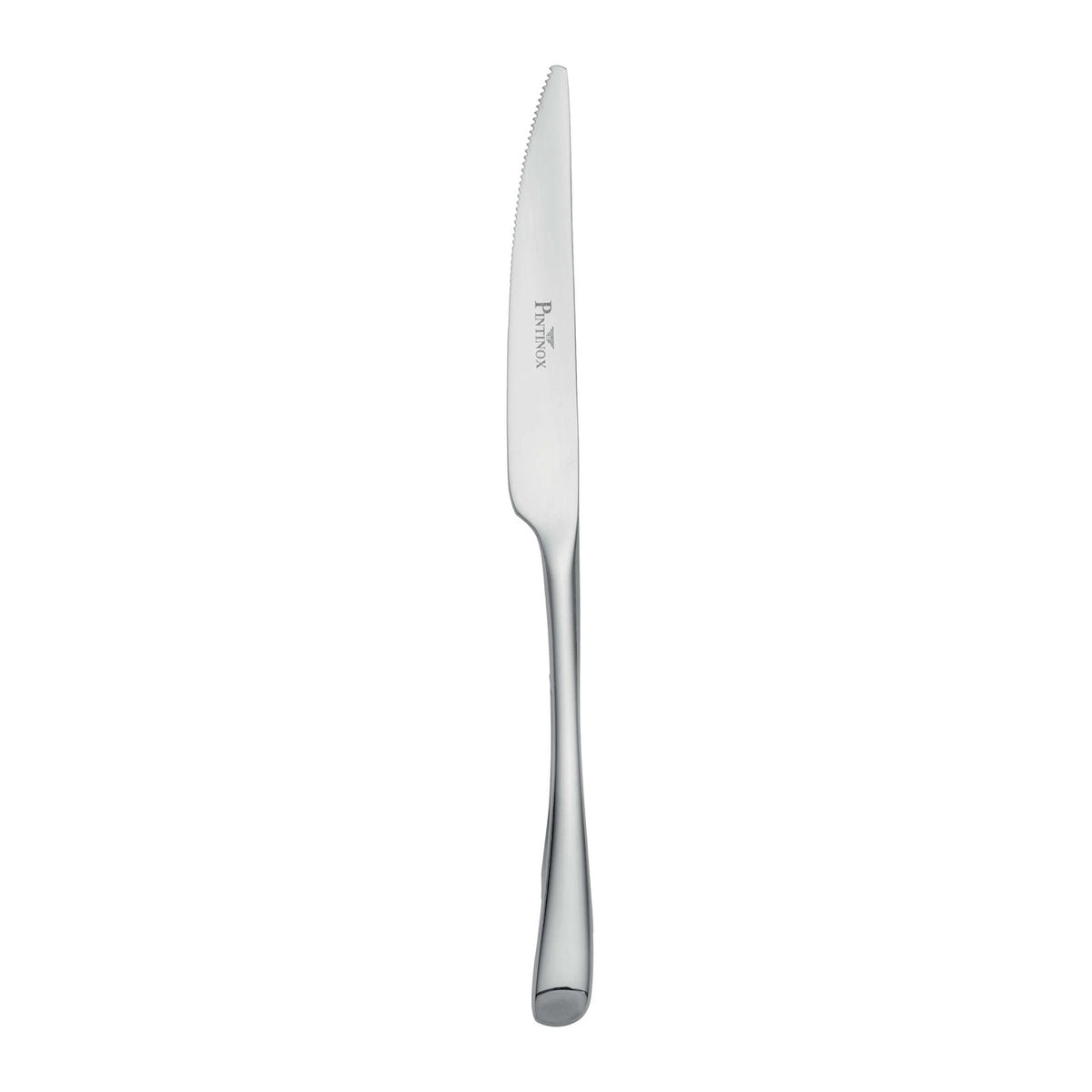 Pinti Trumpet Coltello da Tavola Manico Pieno Acciaio Inox 18/C Nichel Free 12 Pezzi