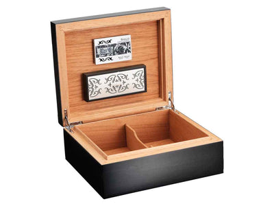 Siglo Humidor Vibrant 50 Sigari Dark Grey