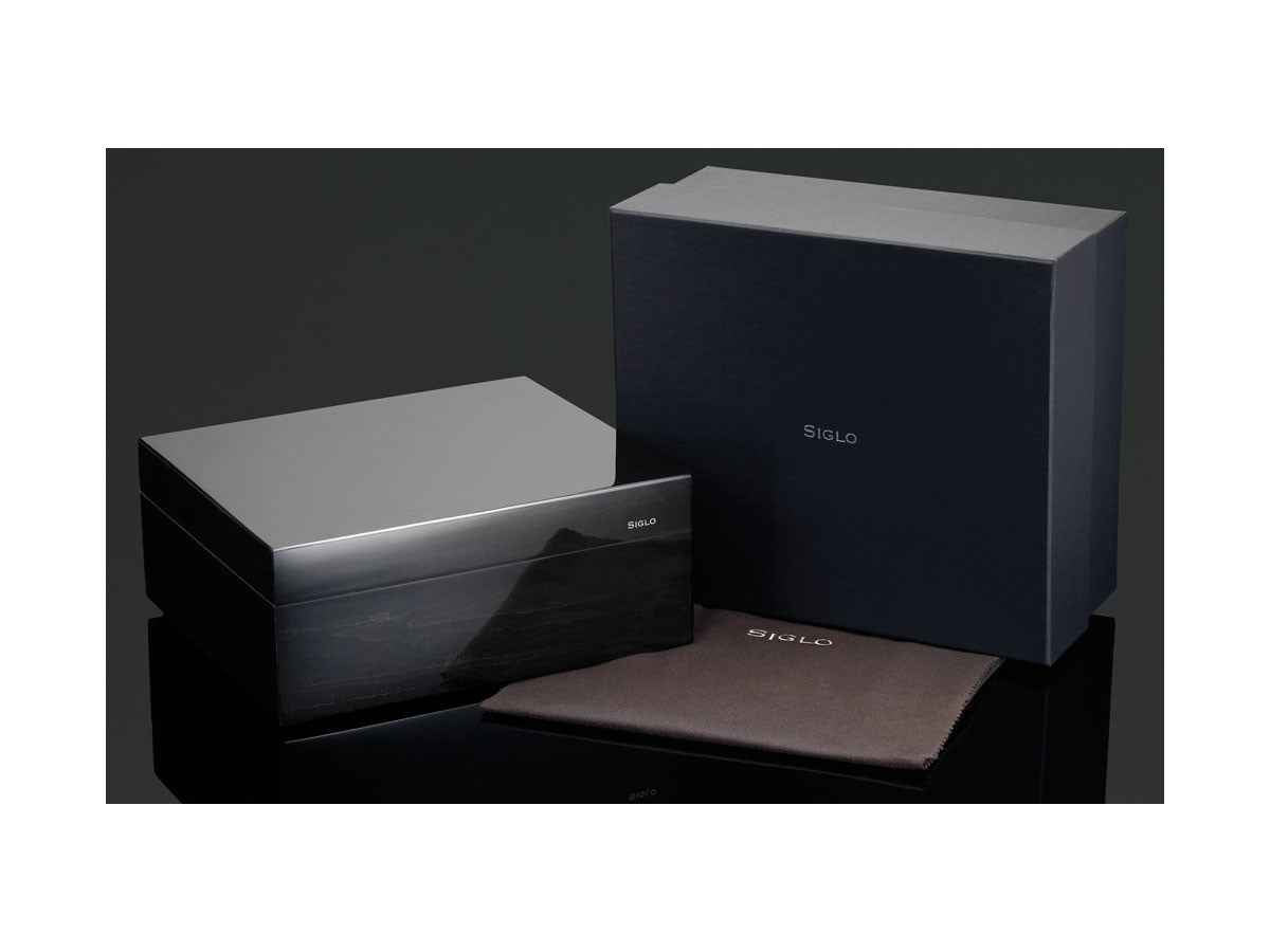 Siglo Humidor Vibrant 50 Sigari Dark Grey