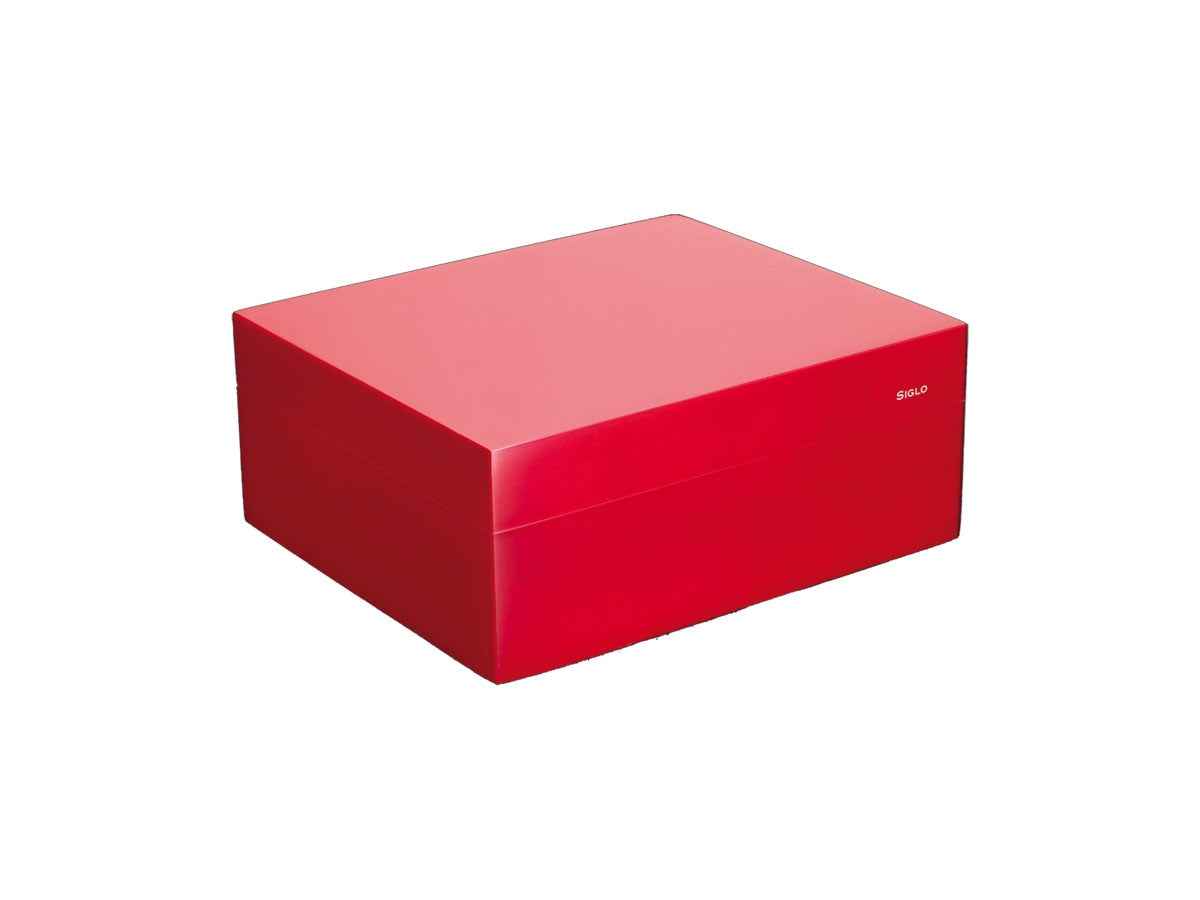 Siglo Humidor Vibrant 50 Sigari Siren Red