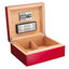 Siglo Humidor Vibrant 50 Sigari Siren Red