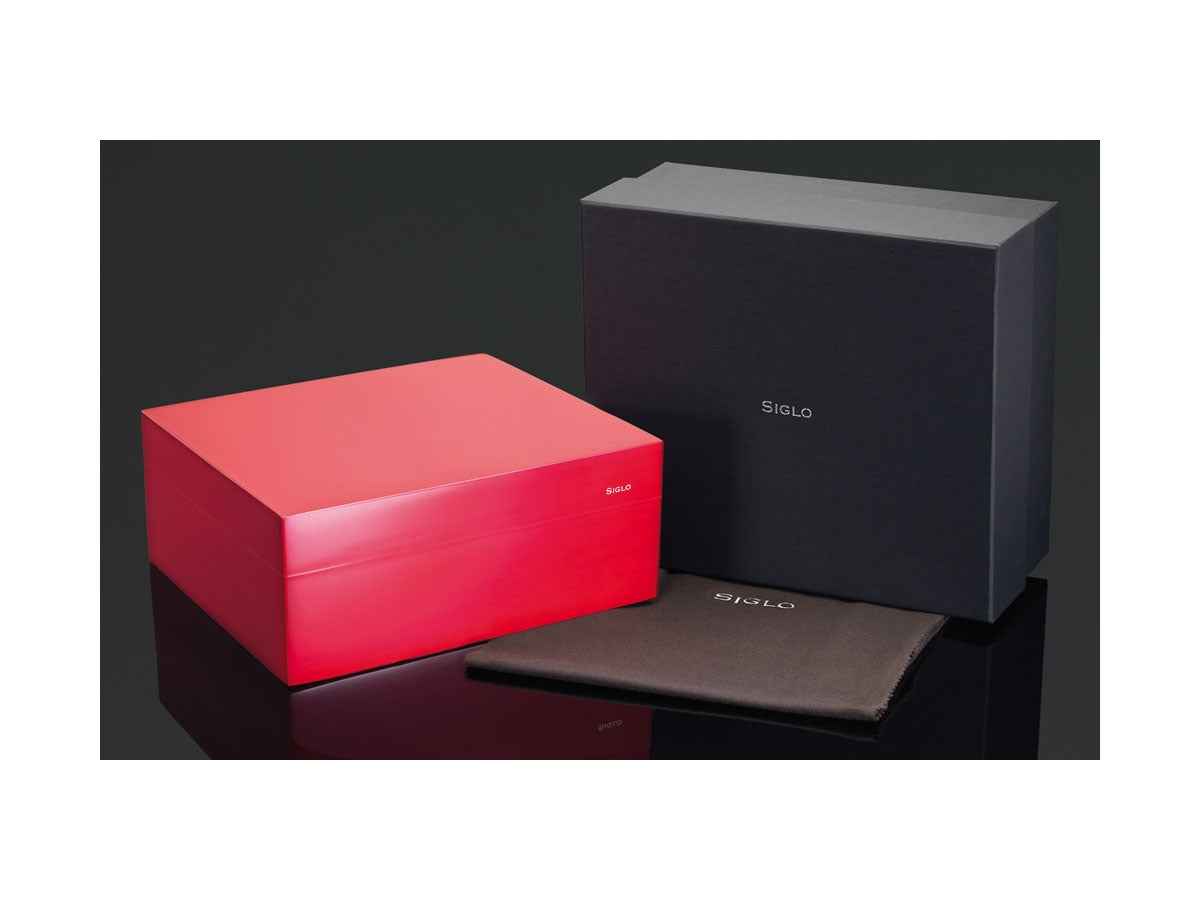Siglo Humidor Vibrant 50 Sigari Siren Red