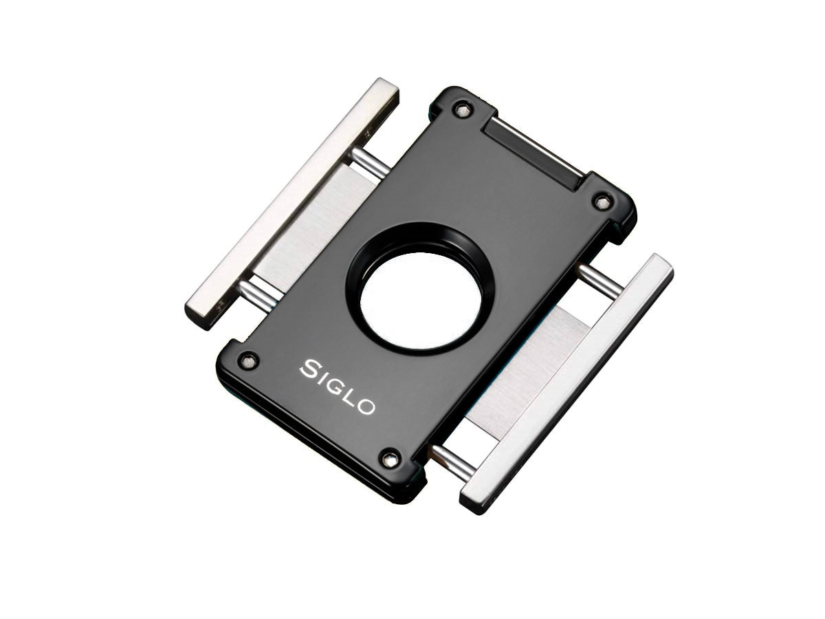 Siglo Switch Blades Cutter nero lucido dettaglio lame scorrevoli