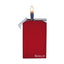 Accendino Siglo Twin Flame rosso doppia fiamma jet e normale finestra serbatoio
