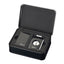 Set Siglo Vibrant accendino Twin Flame e tagliasigari Switch Blade scatola latta nera nero
